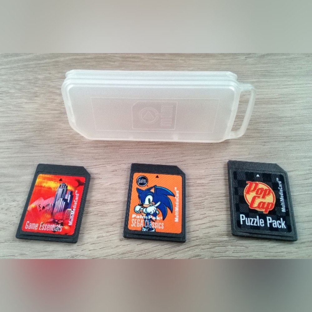 Palm Pilot Games Bundle (3 Pack) Sim City, Sonic The Hedgehog & Puzzle Pack